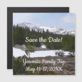 Sierra Nevada bergen en sneeuw op Yosemite (Voorkant / Achterkant)