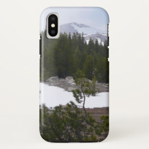 Sierra Nevada bergen en sneeuw op Yosemite Case-Mate iPhone Case