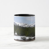 Sierra Nevada bergen en sneeuw op Yosemite Mok (Midden)