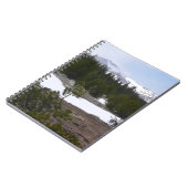 Sierra Nevada bergen en sneeuw op Yosemite Notitieboek (Linkerzijde)