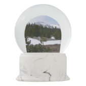 Sierra Nevada bergen en sneeuw op Yosemite Sneeuwbol (Achterkant)