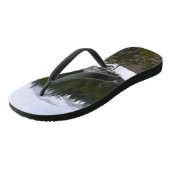 Sierra Nevada bergen en sneeuw op Yosemite Teenslippers (Schuin)