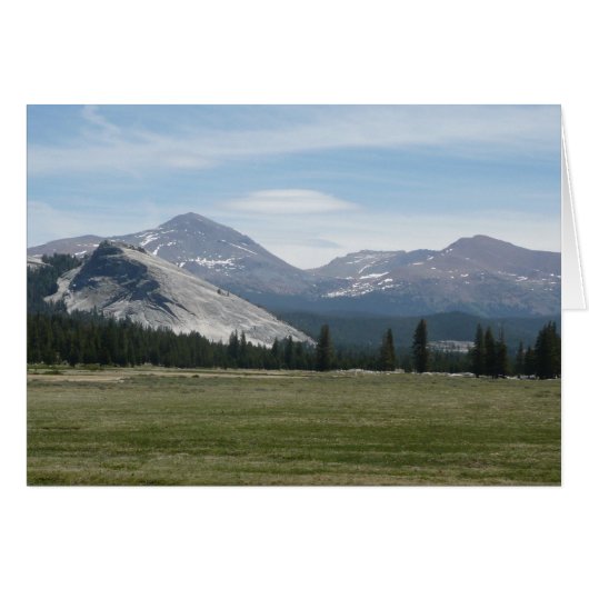 Sierra Nevada bergen III Nationaal Park Yosemite (Voorkant Horizontaal)