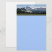 Sierra Nevada bergen III Nationaal Park Yosemite Briefpapier (Voorkant / Achterkant)