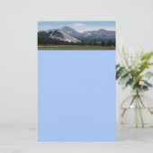 Sierra Nevada bergen III Nationaal Park Yosemite Briefpapier (Staand voorkant)