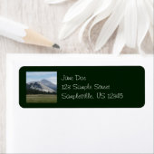 Sierra Nevada bergen III Nationaal Park Yosemite Etiket (Insitu)