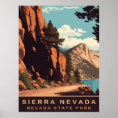 Sierra Nevada, bergen, reizen Poster (Voorkant)