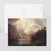 Sierra Nevada bergen van Bierstadt Briefkaart