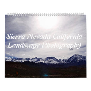 Sierra Nevada California Landscape Photography Kalender