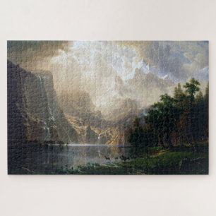 Sierra Nevada, Californië, Albert Bierstadt Legpuzzel