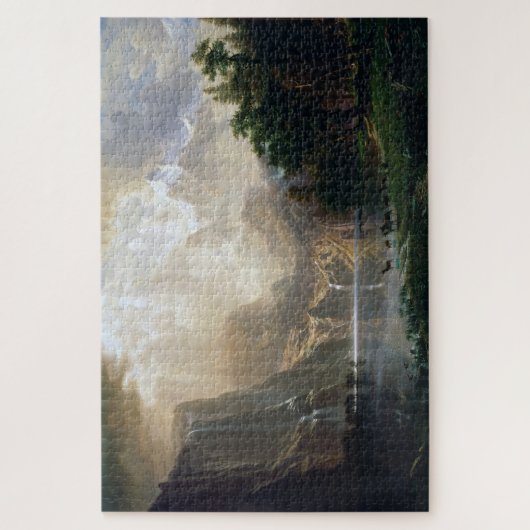 Sierra Nevada, Californië, Albert Bierstadt Legpuzzel (Verticaal)