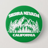 Sierra Nevada, Californië Ronde Button 7,6 Cm (Voorkant)