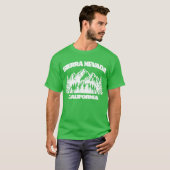 Sierra Nevada, Californië T-shirt (Voorkant volledig)