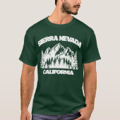 Sierra Nevada, Californië T-shirt (Voorkant)