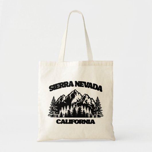 Sierra Nevada, Californië Tote Bag (Voorkant)