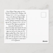 Sierra Nevada Clipper zeilschip 1900 Briefkaart (Achterkant)