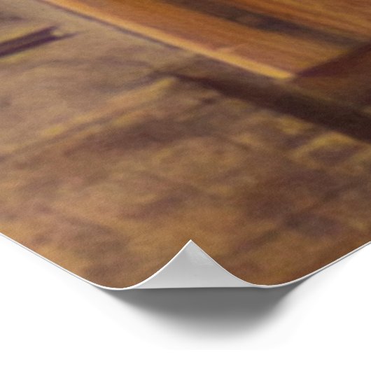 Sierra Nevada door Cabin Window Poster (Hoek)