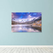 Sierra Nevada-gebergte, Herfst, CA Canvas Afdruk (Insitu (Houten vloer))