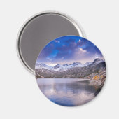 Sierra Nevada-gebergte, Herfst, CA Magneet (Voorkant / Achterkant)