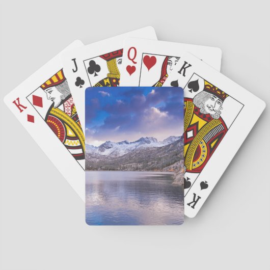 Sierra Nevada-gebergte, Herfst, CA Pokerkaarten (Achterkant)