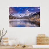 Sierra Nevada-gebergte, Herfst, CA Poster (Keuken)