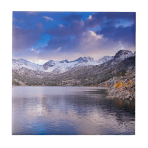 Sierra Nevada-gebergte, Herfst, CA Tegeltje