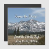 Sierra Nevada-gebergte I vanuit Yosemite (Voorkant / Achterkant)