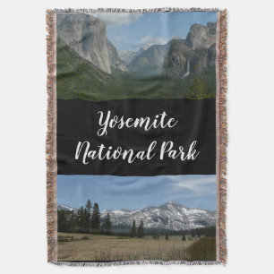 Sierra Nevada-gebergte I vanuit Yosemite Deken