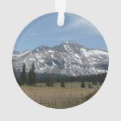 Sierra Nevada-gebergte I vanuit Yosemite Ornament (achterkant)