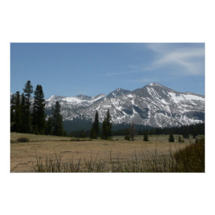 Sierra Nevada-gebergte I vanuit Yosemite Poster