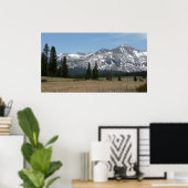 Sierra Nevada-gebergte I vanuit Yosemite Poster (Thuiskantoor)