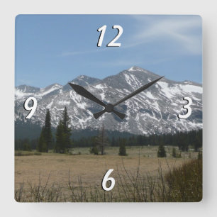 Sierra Nevada-gebergte I vanuit Yosemite Vierkante Klok