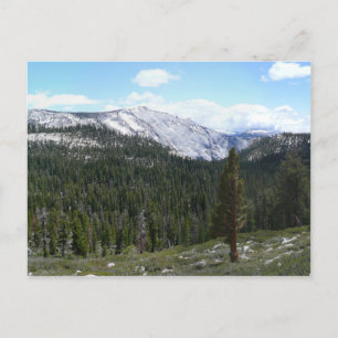 Sierra Nevada-gebergte II vanuit Yosemite Briefkaart