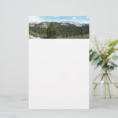 Sierra Nevada-gebergte II vanuit Yosemite Briefpapier (Staand voorkant)