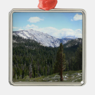 Sierra Nevada-gebergte II vanuit Yosemite Metalen Ornament