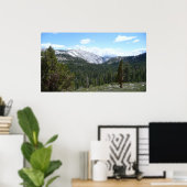 Sierra Nevada-gebergte II vanuit Yosemite Poster (Thuiskantoor)