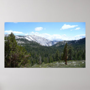 Sierra Nevada-gebergte II vanuit Yosemite Poster