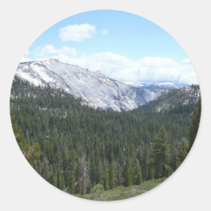 Sierra Nevada-gebergte II vanuit Yosemite Ronde Sticker