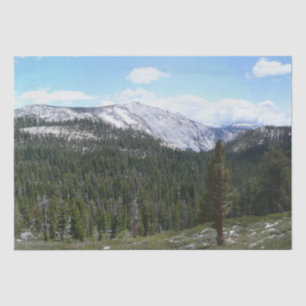 Sierra Nevada-gebergte II vanuit Yosemite Tissuepapier