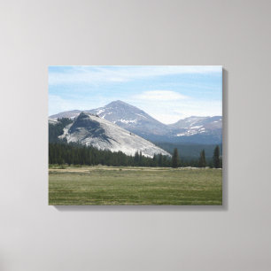 Sierra Nevada-gebergte III Yosemite National Park Canvas Afdruk