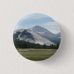 Sierra Nevada-gebergte III Yosemite National Park Ronde Button 3,2 Cm
