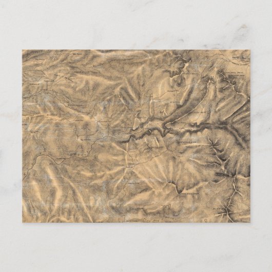 Sierra Nevada grenzend aan de Yosemite-vallei Briefkaart (Voorkant)