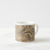 Sierra Nevada grenzend aan de Yosemite-vallei Espresso Kop (Voorkant rechts)