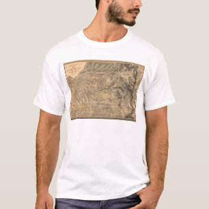 Sierra Nevada grenzend aan de Yosemite-vallei T-shirt