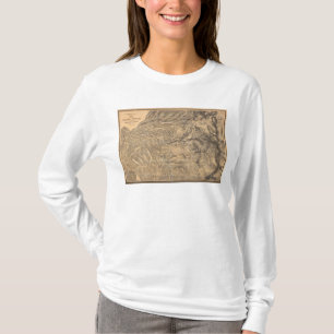 Sierra Nevada grenzend aan de Yosemite-vallei T-shirt