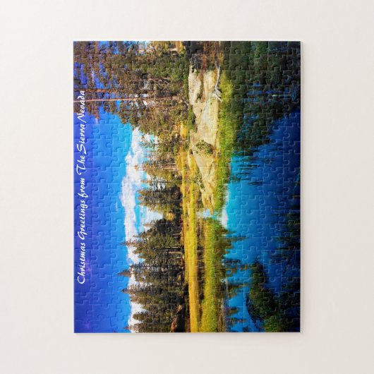 Sierra Nevada. Kerstgroeten Legpuzzel (Verticaal)