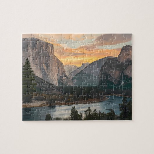 Sierra Nevada Lake - Puzzle Legpuzzel (Horizontaal)