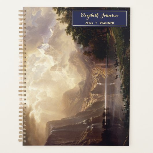 Sierra Nevada Landschap Kunst Monogram 2026 Planner (Voorkant)