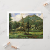 Sierra Nevada Mountains (Amerikaans bos) Kaart (Voorkant / Achterkant in situ)