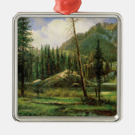 Sierra Nevada Mountains (Amerikaans bos) Metalen Ornament
